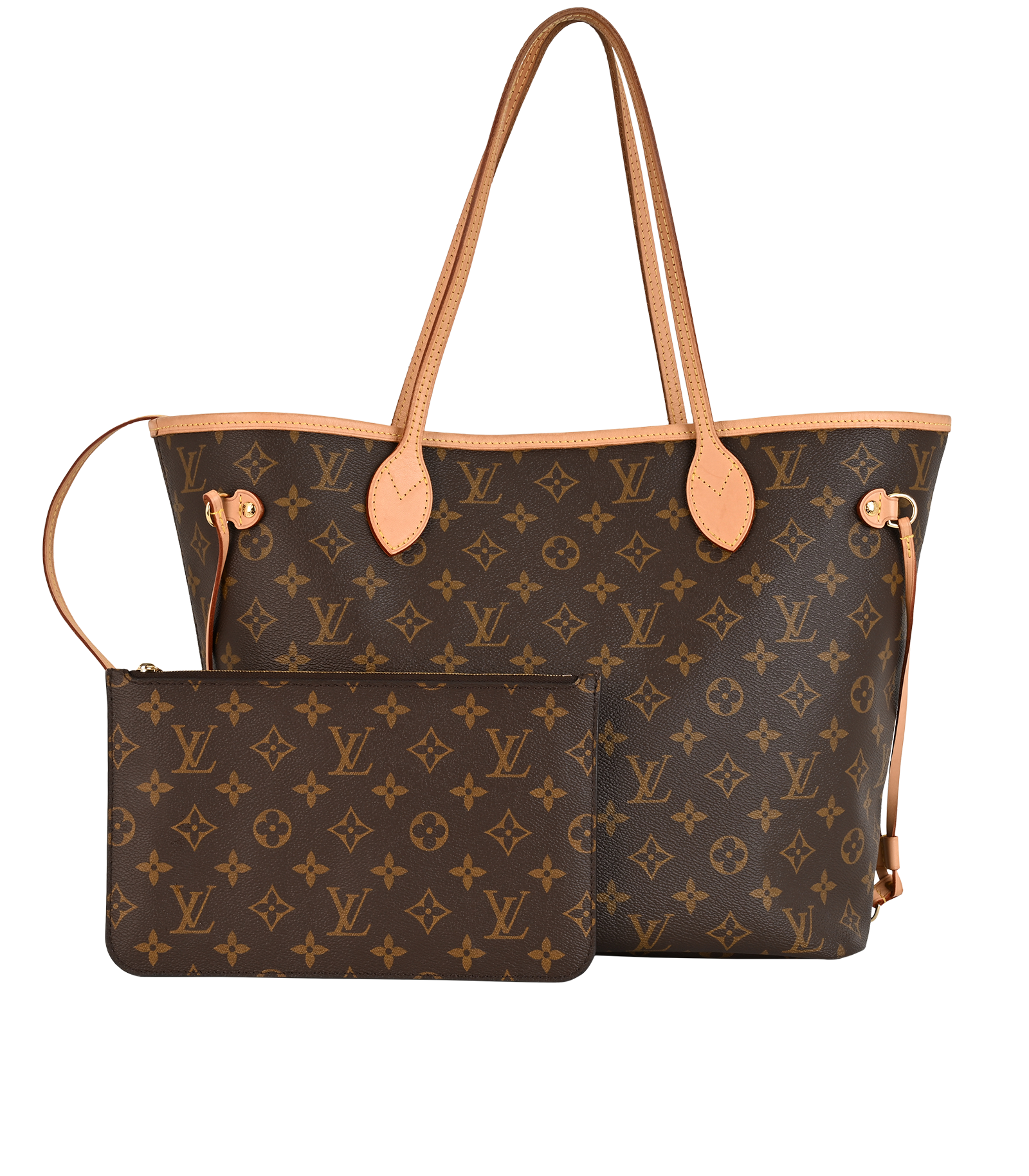 Neverfull MM, &pound;1,100, Handbags, Brown/Tan, Canvas, Other view
